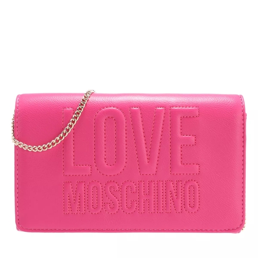 Love Moschino Borsa Pu  Fuxia Pochette-väska