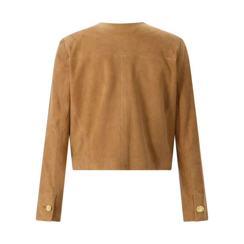 Arma Übergangsjacke Jacke Lorenne aus Veloursleder braun(Image 2)