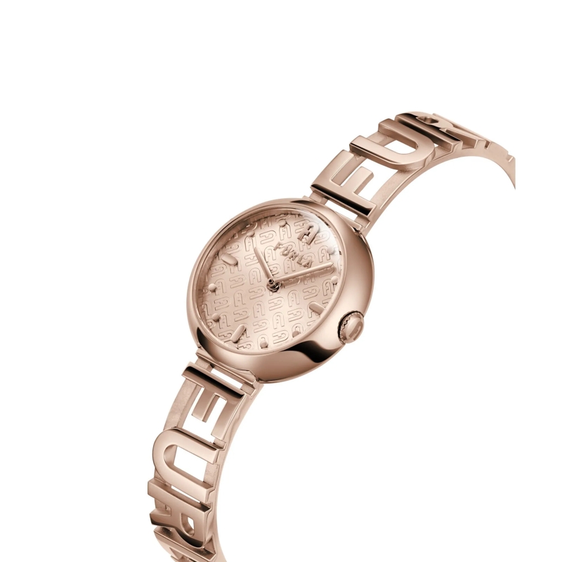 Furla Quarzuhr Quarz Analog Uhr Furla 3D Bangle rosa(Image 4)