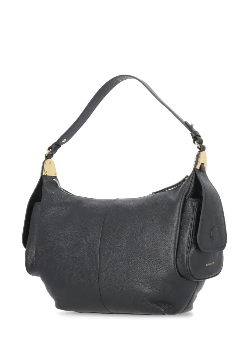 Coccinelle Shoppers Campus Shoulder Bag in zwart