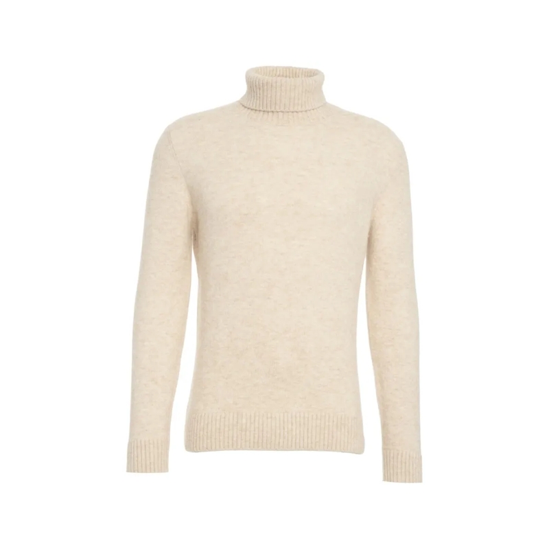 Kangra Pullover Wool Blend Turtleneck Neutrals