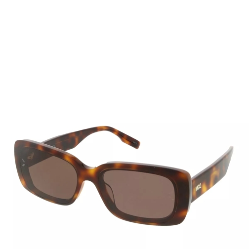 McQ MQ0301S-002 57 Sunglass Unisex Acetate Havana-Havana-Brown Sunglasses