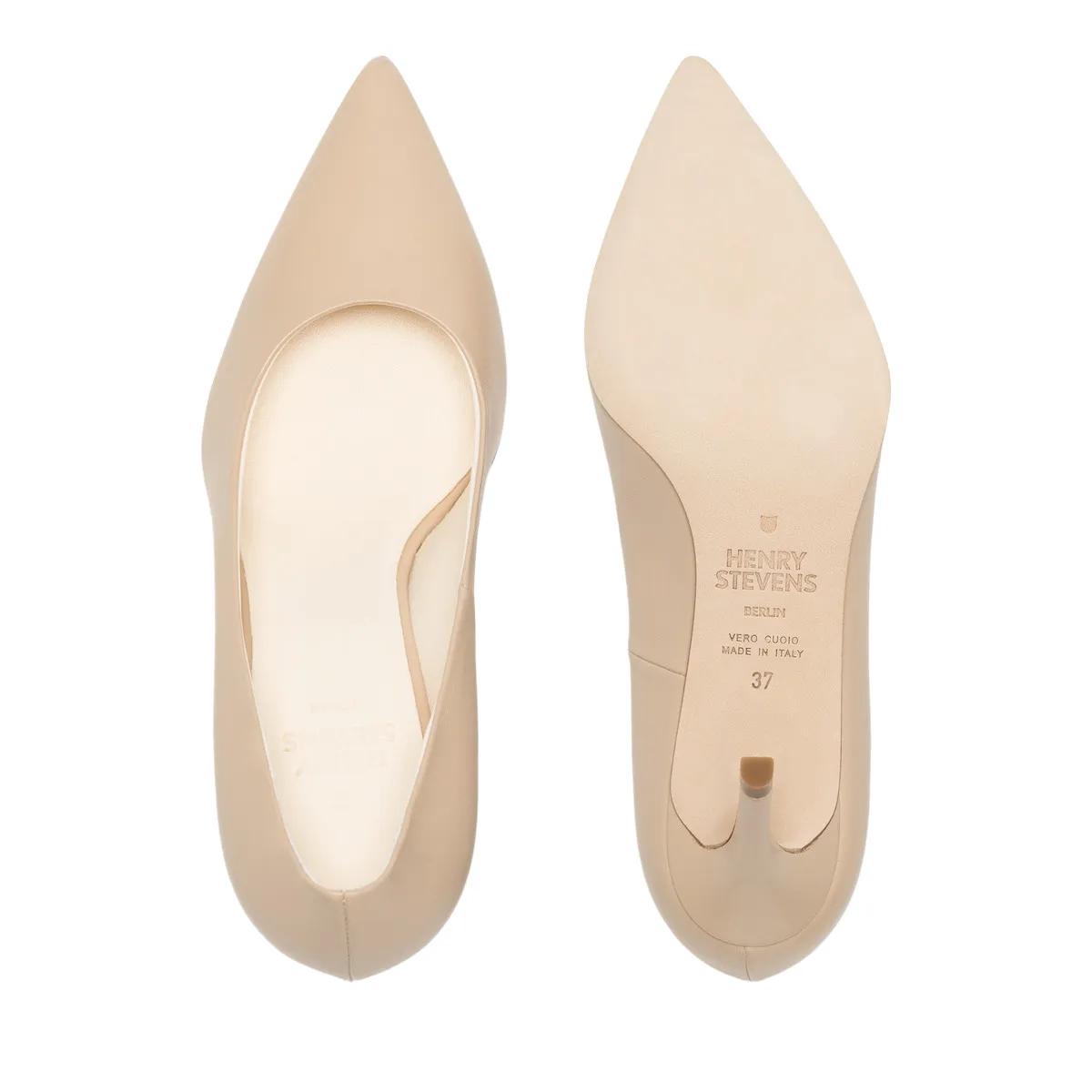 Thumbnail - Henry Stevens Hohe Schuhe - Pumps Emma P70 - Gr. 42 (EU) - in Beige - für Damen