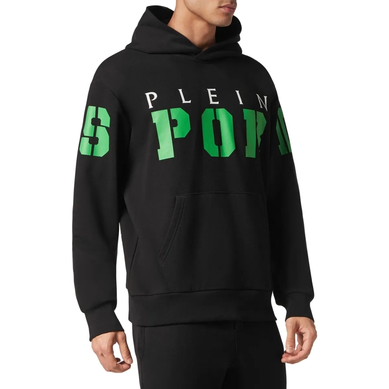 Plein Sport Top Hoodie schwarz(Image 3)