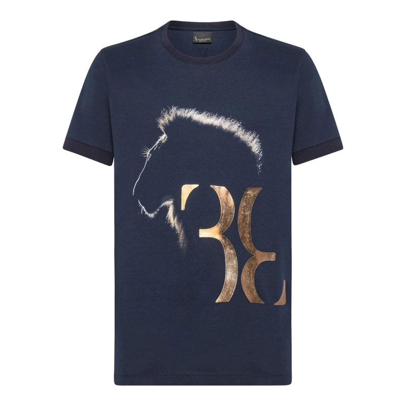 BILLIONAIRE T-Shirt T-Shirt Lion dunkel-blau