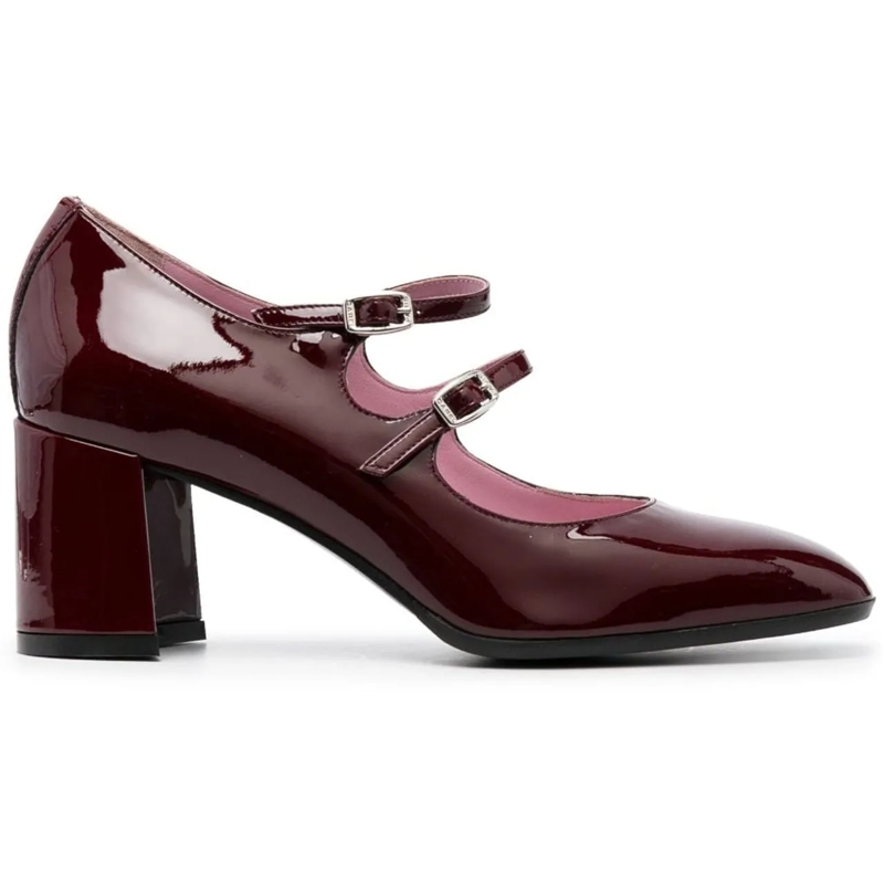 Carel Paris Pumps With Heel Bordeaux rot