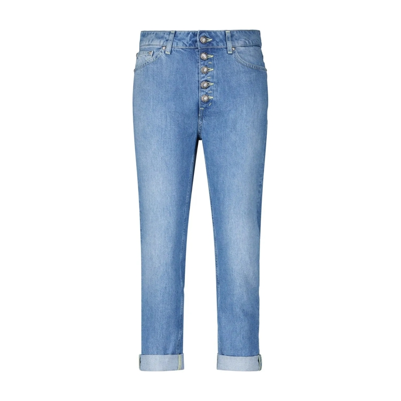 Dondup Freizeithose Loose-Fit Jeans Koons Blau