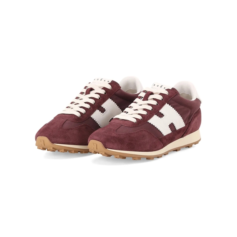 Hogan Schnürschuhe Sneaker Athletic rot