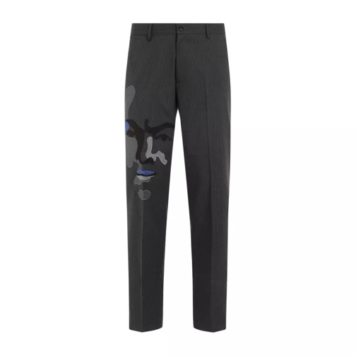 Kidsuper Grey Face Trouser Grey 