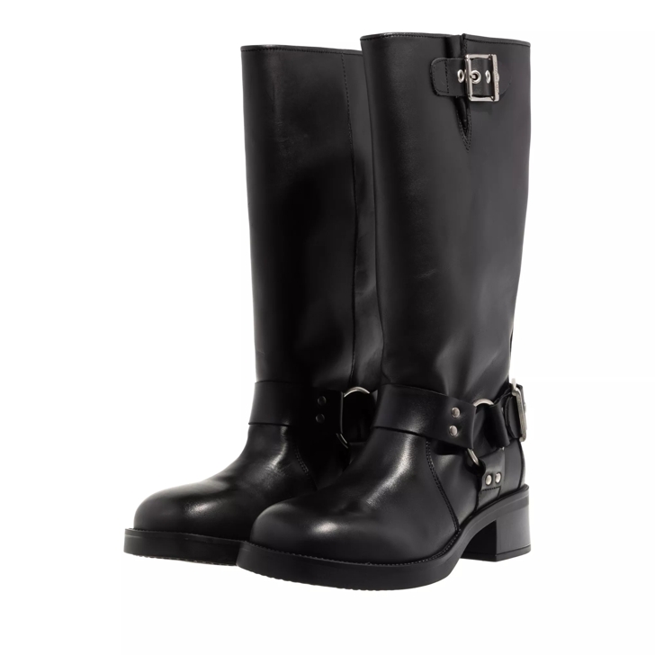 Steve Madden Beau Black Leather Boot