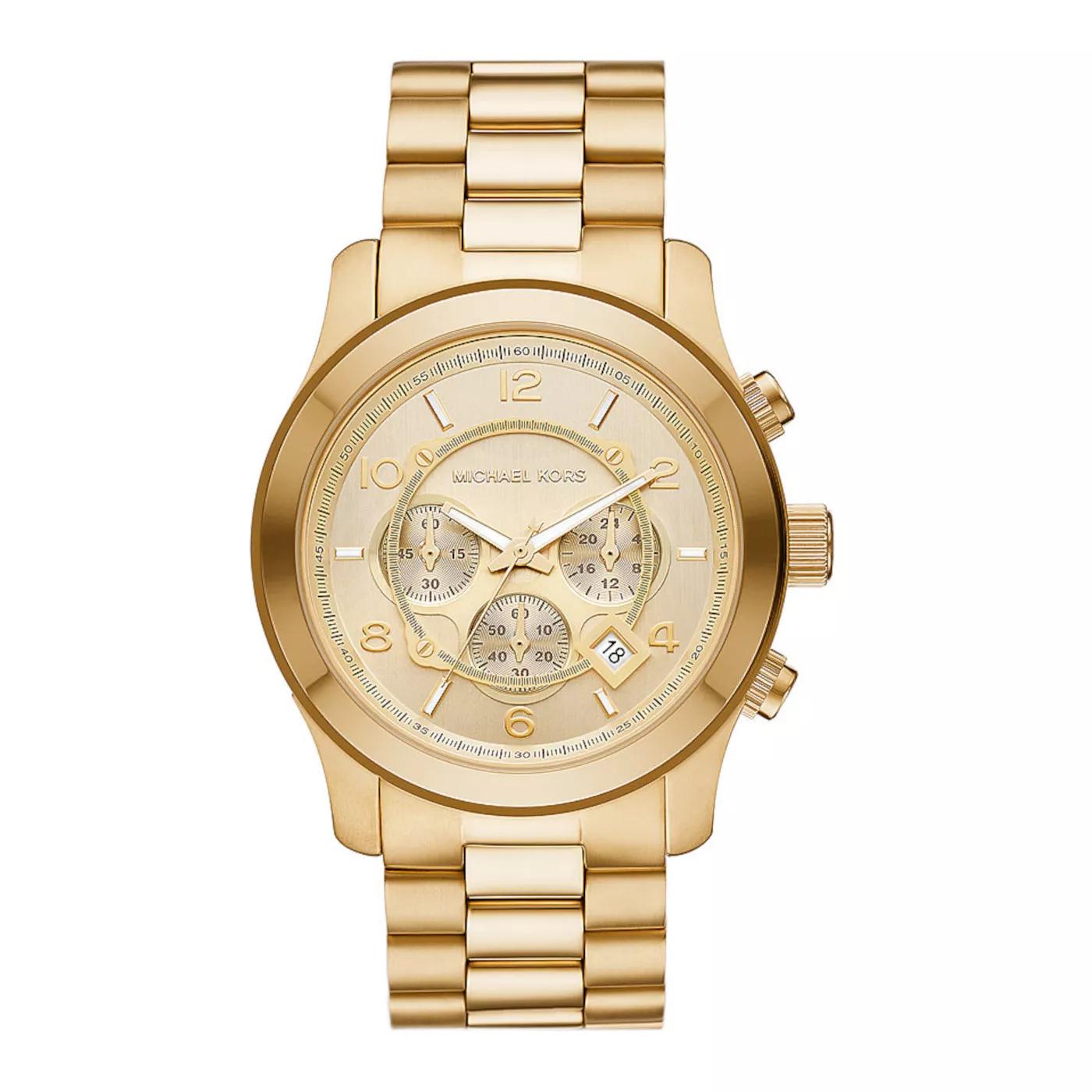 Michael Kors Uhren - Michael Kors Runway herren Uhr Gold MK9074 - Gr. unisize - in Gold - für Damen