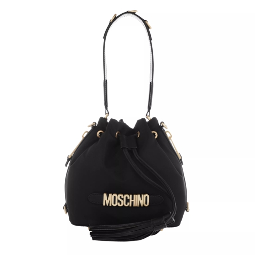 Moschino Borsa Tracolla Fantasia Nero Bucket Bag
