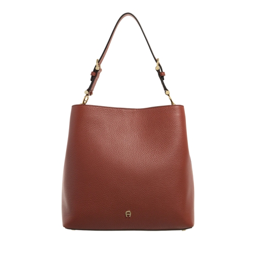 AIGNER Tote Delia Dark Cognac