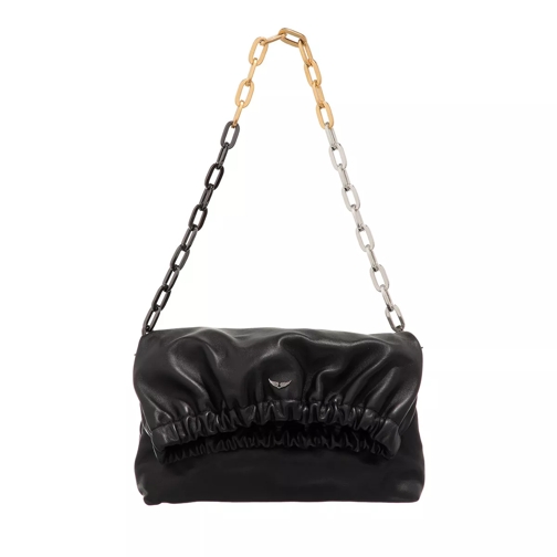 Zadig & Voltaire Rockyssime Smooth Lambskin Noir Cartable