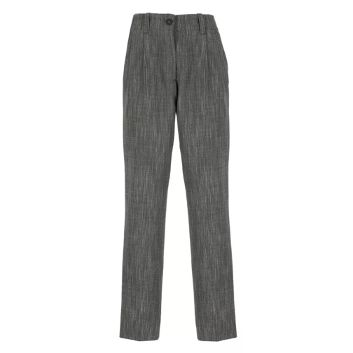 Golden Goose Wool Blend Pants Grey 