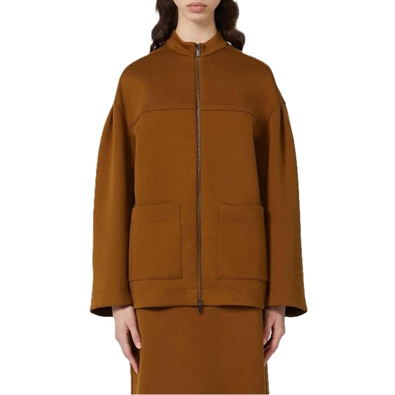 Max Mara  Sweaters Leather Brown braun