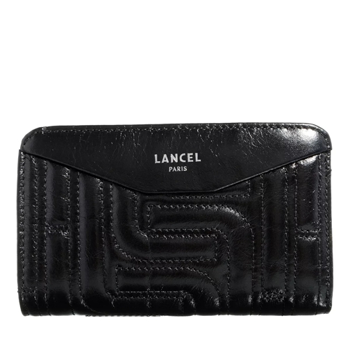 Lancel Midi-Minuit De Lancel Black Tvåveckad plånbok
