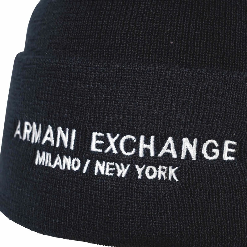 Armani Exchange Hut Cappello Beanie marine(Image 3)