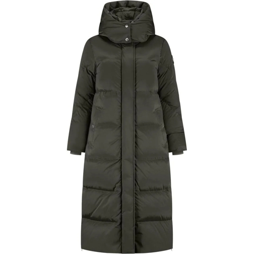 Woolrich Übergangsjacke Dames - Aurora Long Parka grün