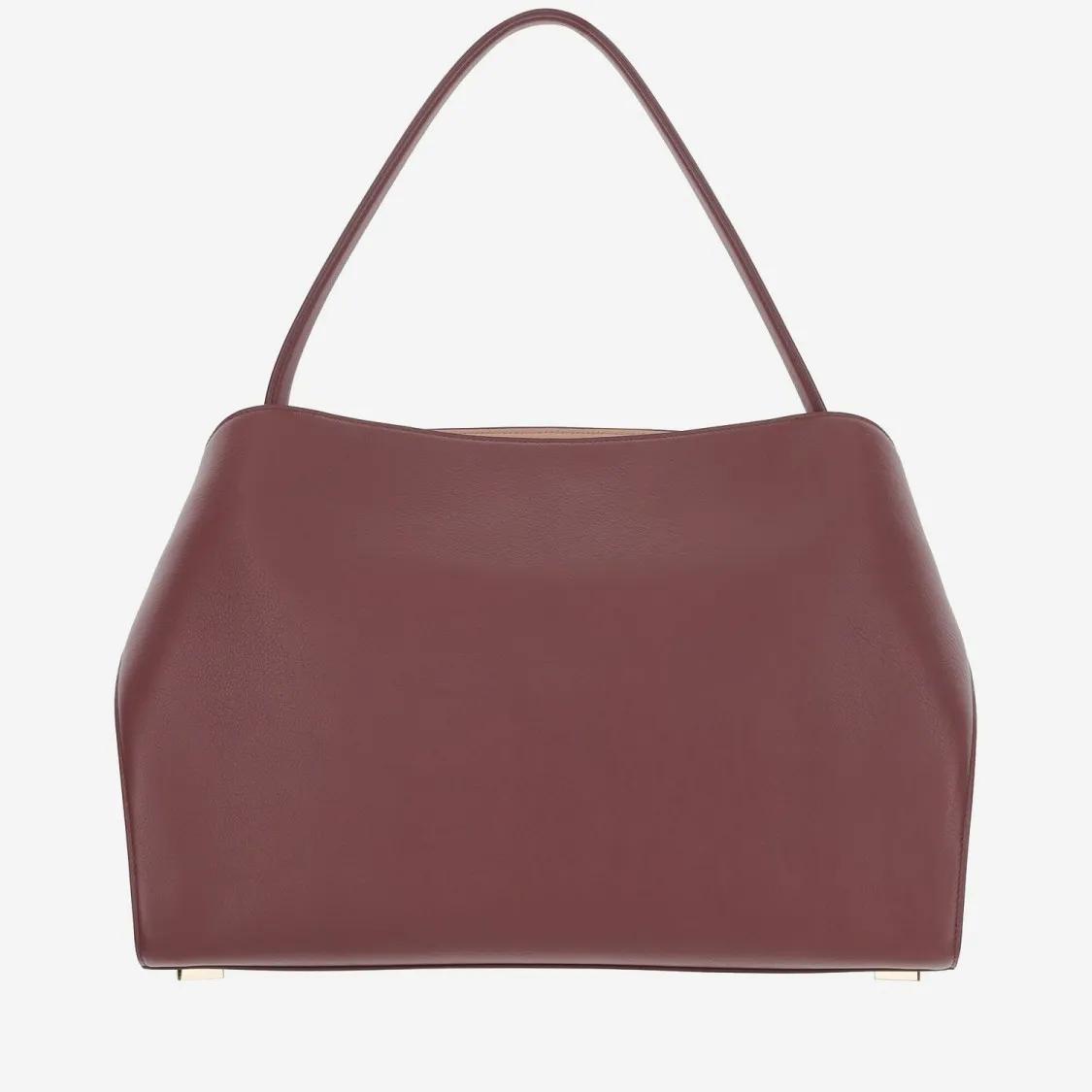 Salvatore Ferragamo Hobo bags Hug Soft Two-Tone Large Shoulder Bag in roze