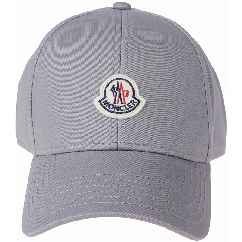 Moncler  Baseball Cap Grey grau
