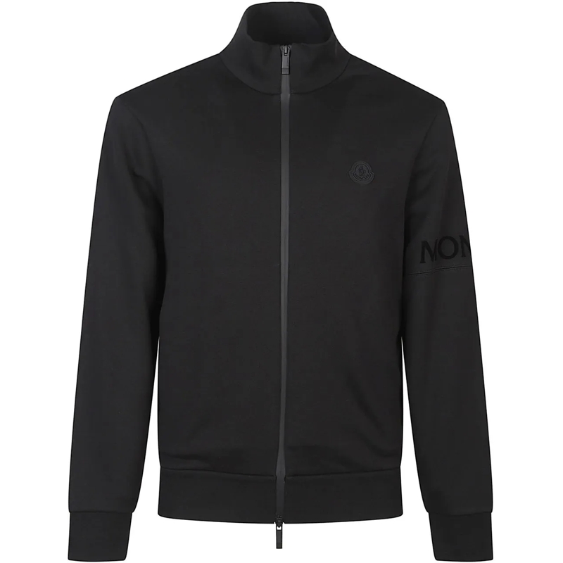 Moncler  Zip Up Cardigan Black schwarz