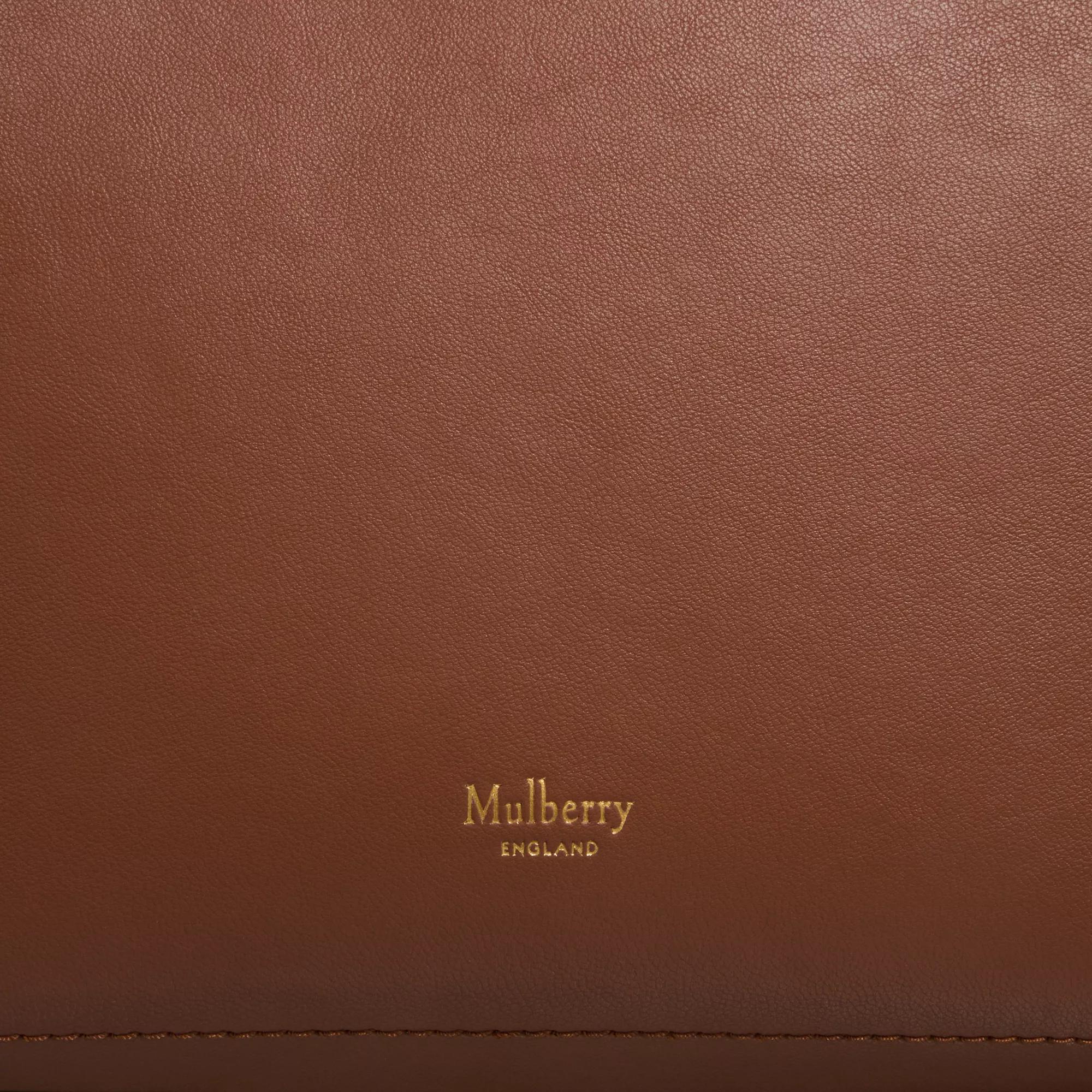 Mulberry Shoppers Classic Micro Grain Bag in bruin