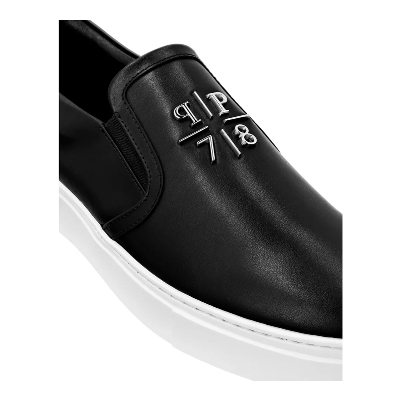 Philipp Plein Slip-On-Sneaker Mokassins schwarz(Image 3)