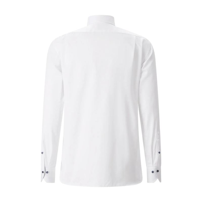 STENSTRÖMS Chemise Regular-Fit Hemd mit Kontraststoff weiß(Image 2)