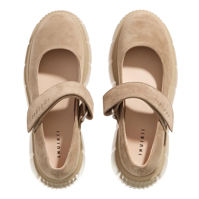 INUIKII Ballerinas MATILDA M.J. SUEDE Beige(Image 6)