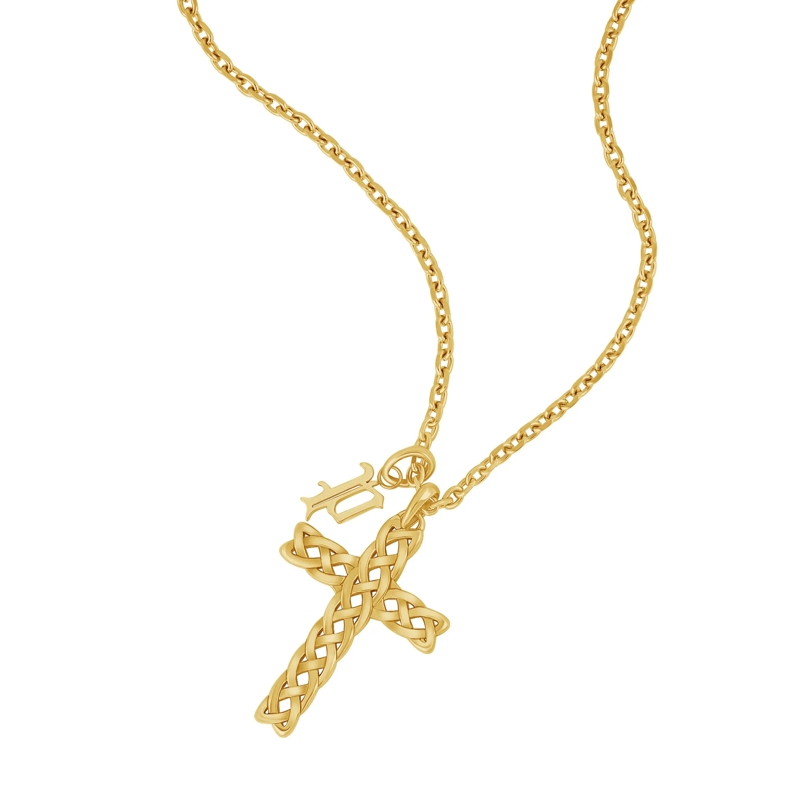 Police  Herrenkette Gothicbind- Herrenkette- Farbe: sil gold(Image 2)