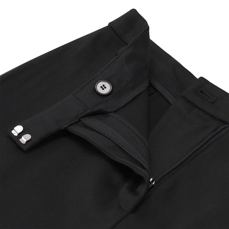 LouLou Maxirock Midirock Jasper aus Wolle Schwarz(Image 4)