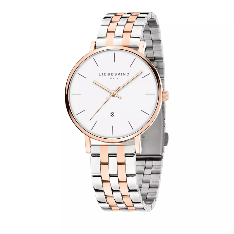 Liebeskind Berlin Quarzuhr Watch Bicolour Rose Gold and Silver(Image 9)