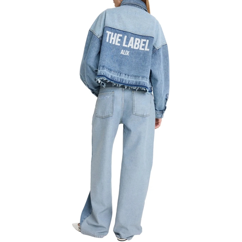 ALIX Jogginghose Mix Denim Pants blau(Image 2)