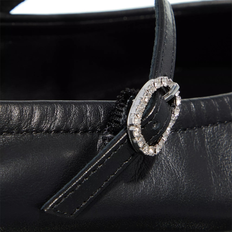 Stuart Weitzman Ballerinas Claris Ballet Flat Black(Image 4)