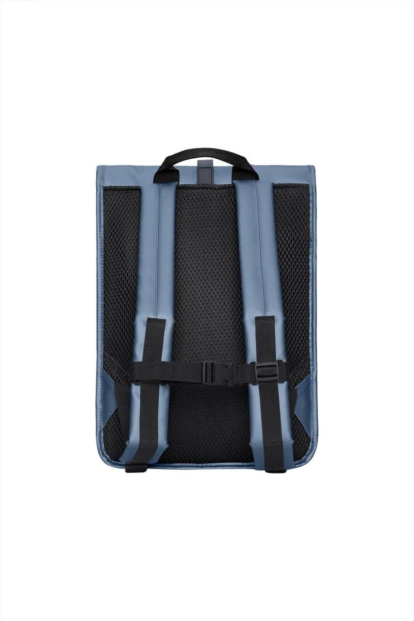 Rains Waterdichte Rolltop Rugzak met Laptopvak Blue Dames