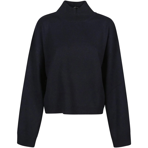 Fabiana Filippi Sweatshirts Turtle Neck Sweater Blue blau