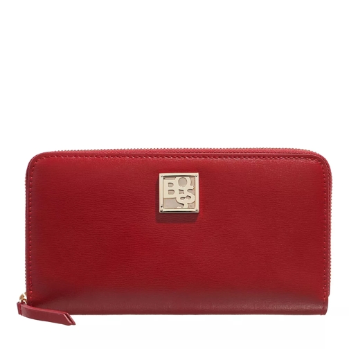 Boss Blanca Ziparound Medium Red Portemonnaie mit Zip-Around-Reißverschluss