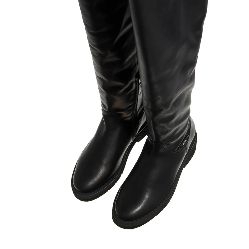 Nubikk Stiefel Liz Eiffel Black Leather(Image 6)