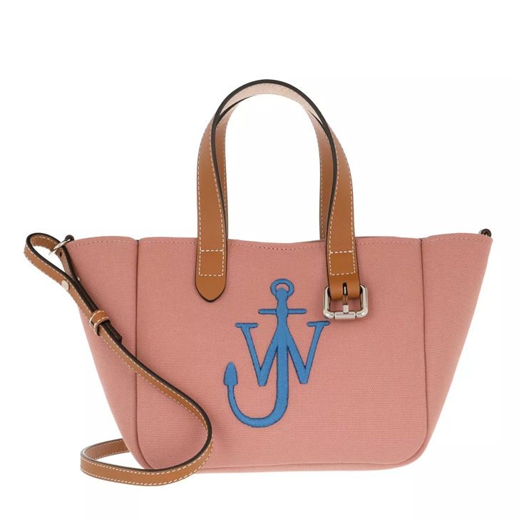 J.W.Anderson Mini Belt Handle Tote Pink Blue Tote