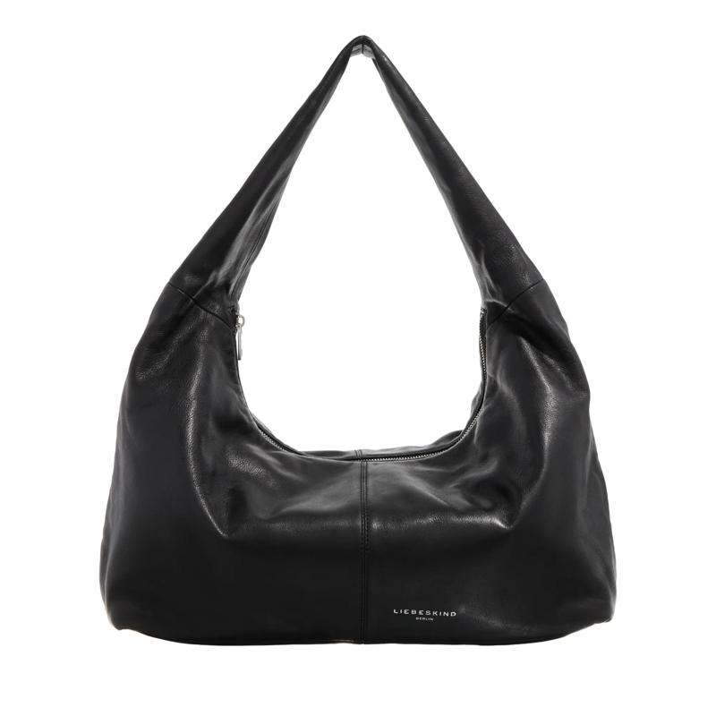 Liebeskind Berlin Hobo Bag Bo Sheep Natural Hobo Bag L Black
