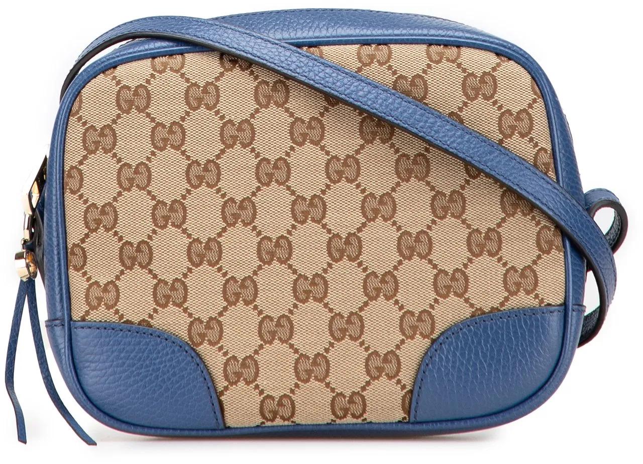 Gucci Hobo Bags - GG Canvas Bree Crossbody - Gr. unisize - in Braun - für Damen