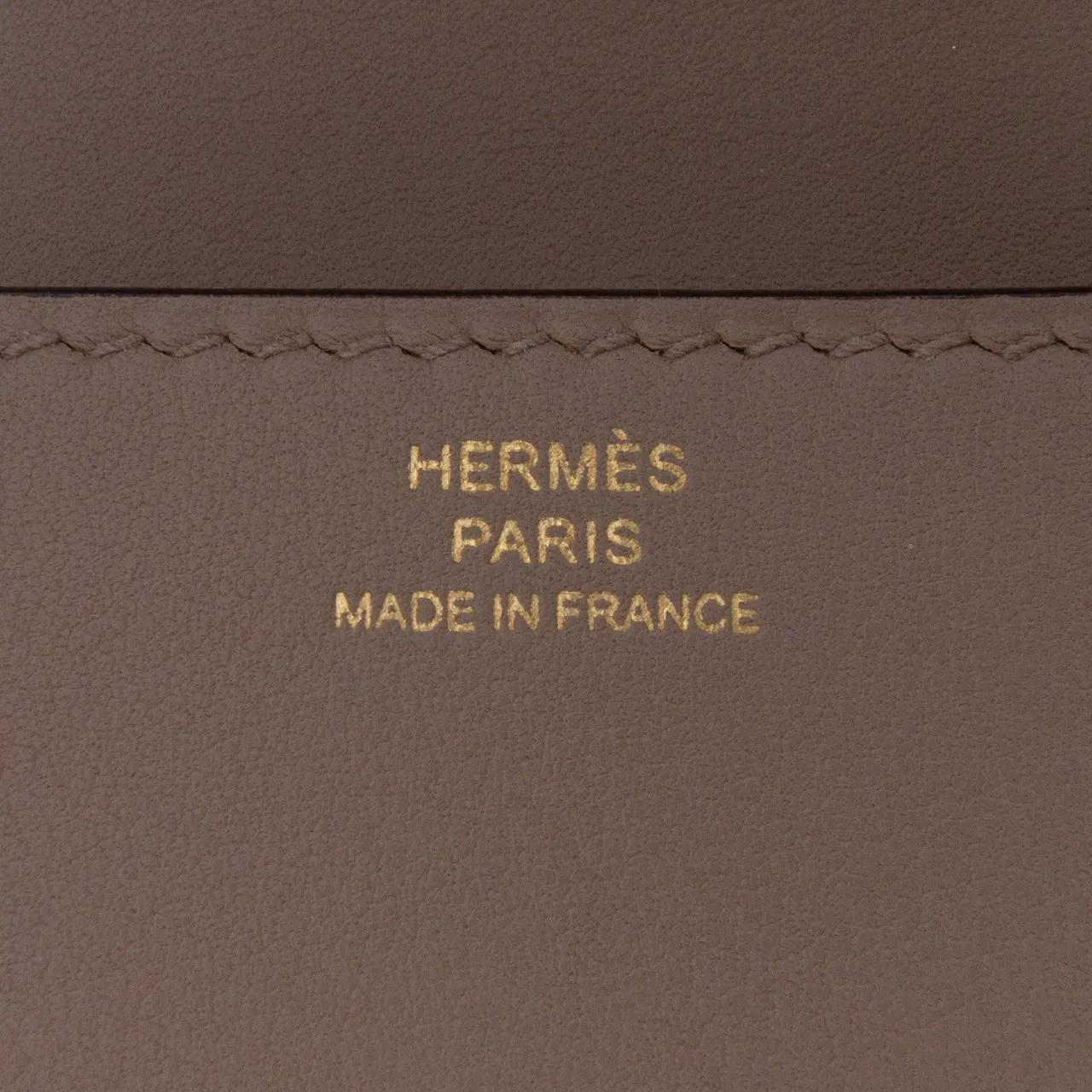 Thumbnail - Hermès Clutches - Swift Medor Clutch 23 - Gr. unisize - in Braun - für Damen