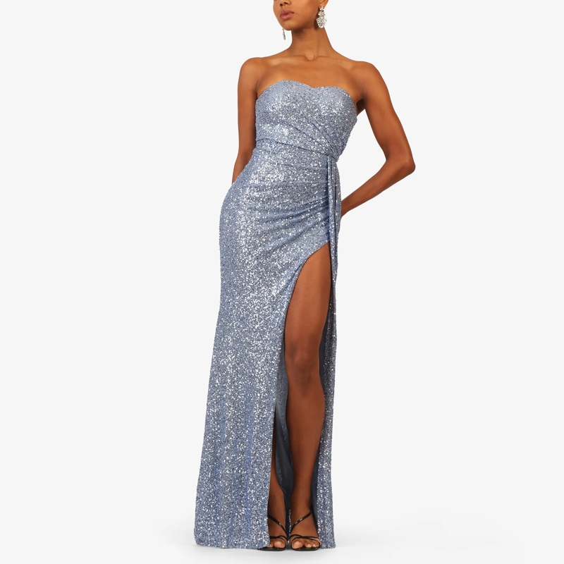 Kraimod Abendkleid Abendkleid hell-blau(Image 3)