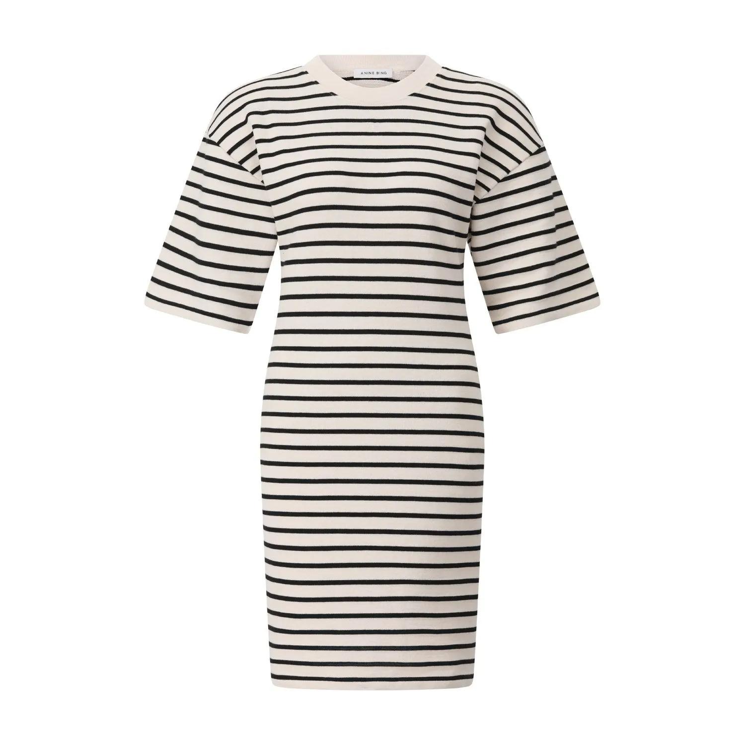 Thumbnail - Anine Bing - T-Shirt-Kleid Mona - Größe S - creme
