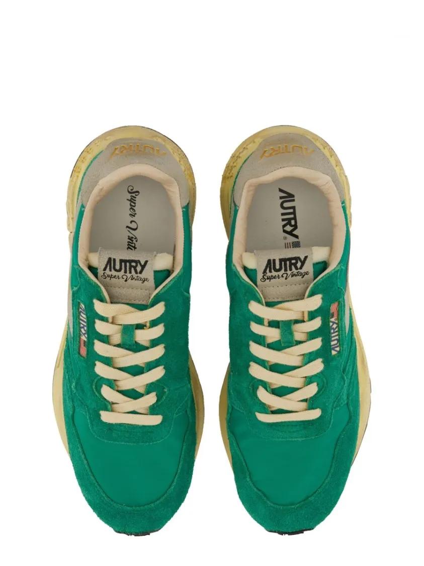 Thumbnail - Autry Low-Top Sneaker - Green "Reelwind Supervintage" Sneaker - Gr. 45 (EU) - in Grün - für Damen