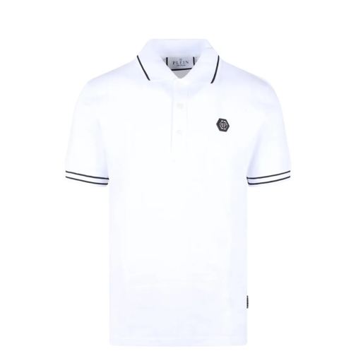 Philipp Plein Pp Hexagon Polo Shirt White Polo