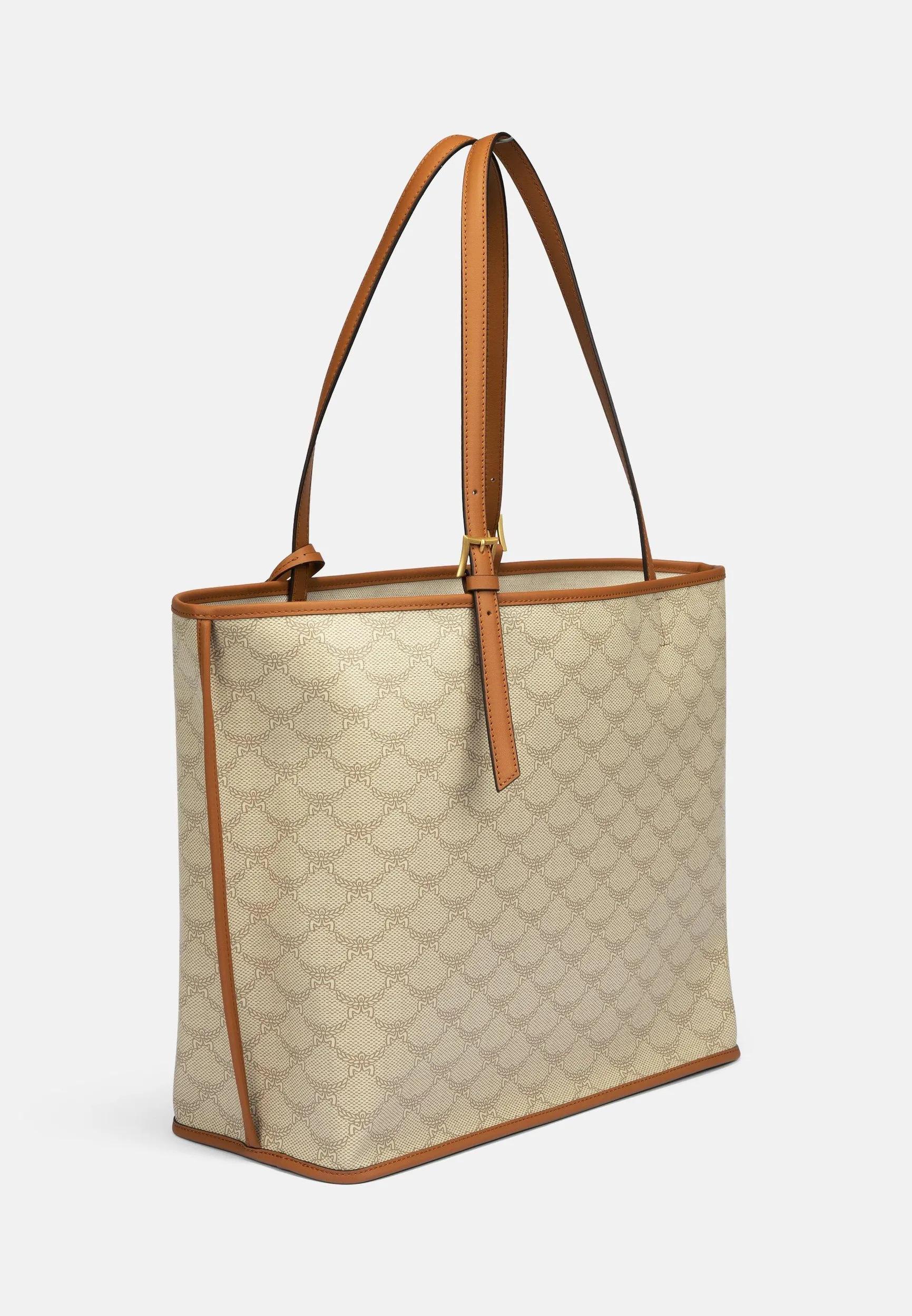 Thumbnail - MCM Shopper - Tote Bag Himmel Shopper in Lauretos - Gr. unisize - in Beige - für Damen