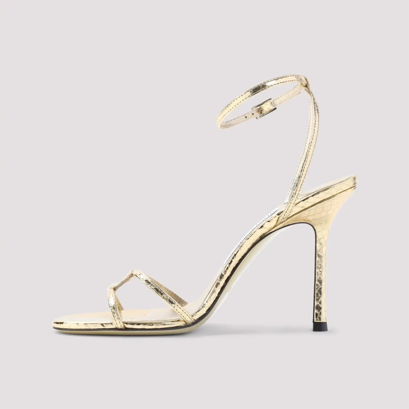 Jimmy Choo Sandalen High Stiletto Heel Sandals Neutrals