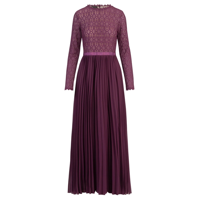 Apart Abendkleid Abendkleid dunkles violett